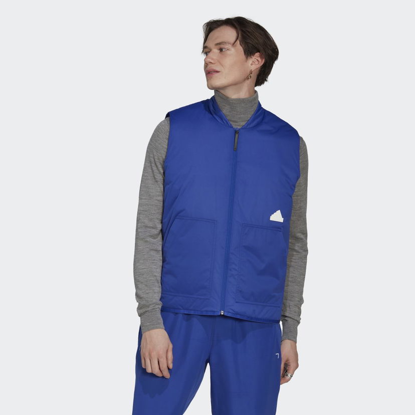 Prsluk adidas Originals Puffer Tamnoplava | HN1931