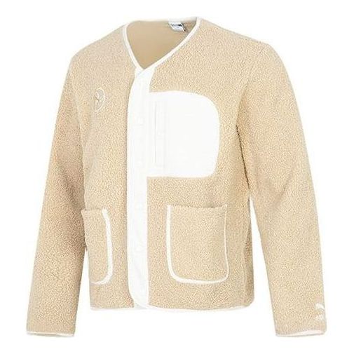 Džemper Puma Das CC Stand Collar Jacket Bež | 539915-12
