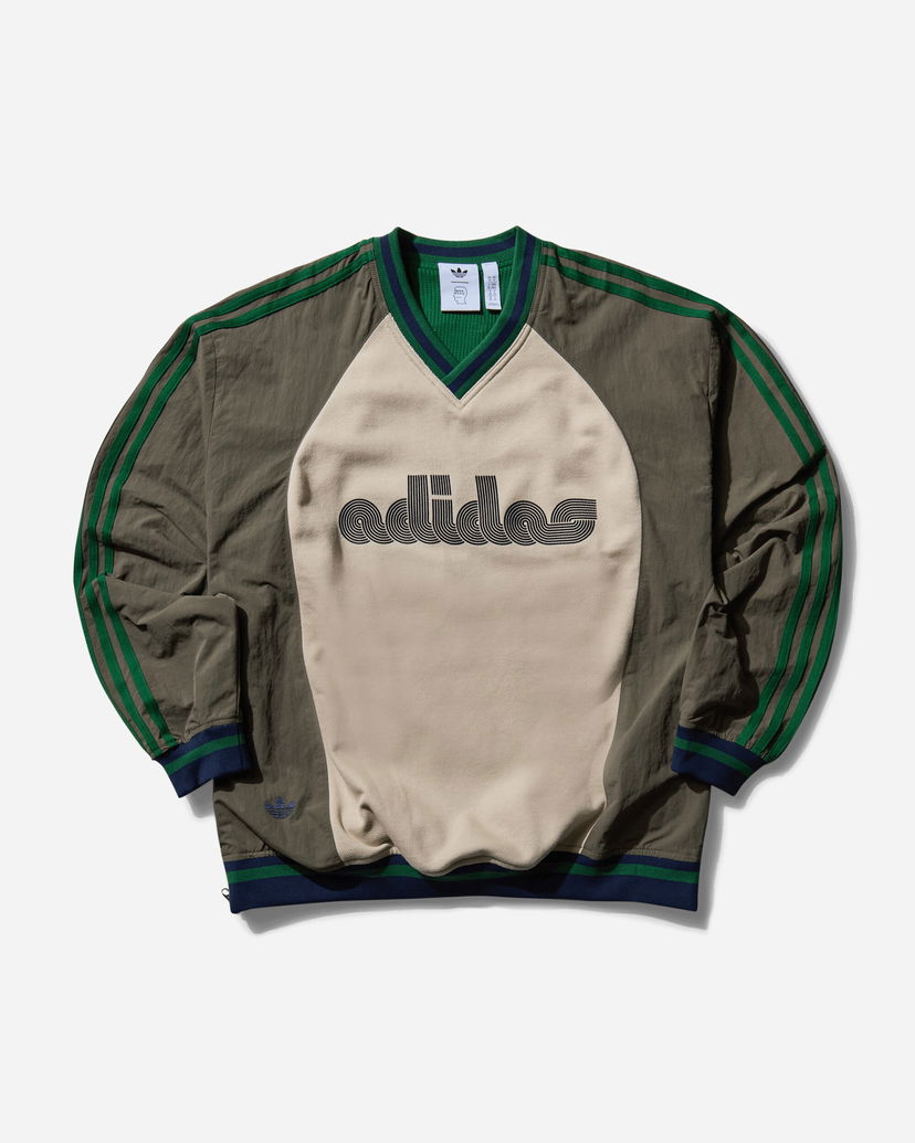 Dukserice adidas Originals Brain Dead Pullover Zelena | JN7153