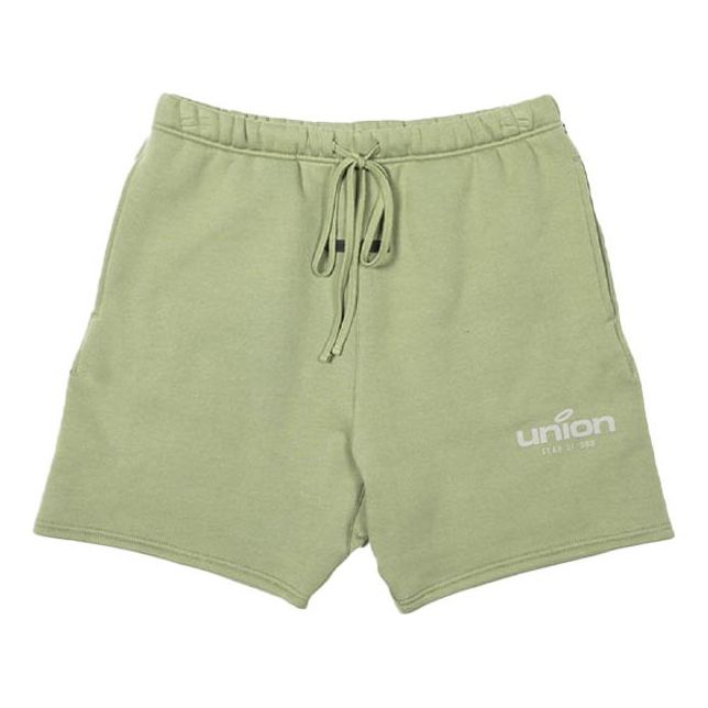 Kratke hlače Fear of God Fear of God Essentials x Union LA Vintage Shorts Zelena | FOG-FW21-087