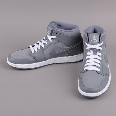 Tenisice i cipele Jordan Air Jordan 1 Retro Mid ''Cool Grey'' Siva | 554724-014, 2