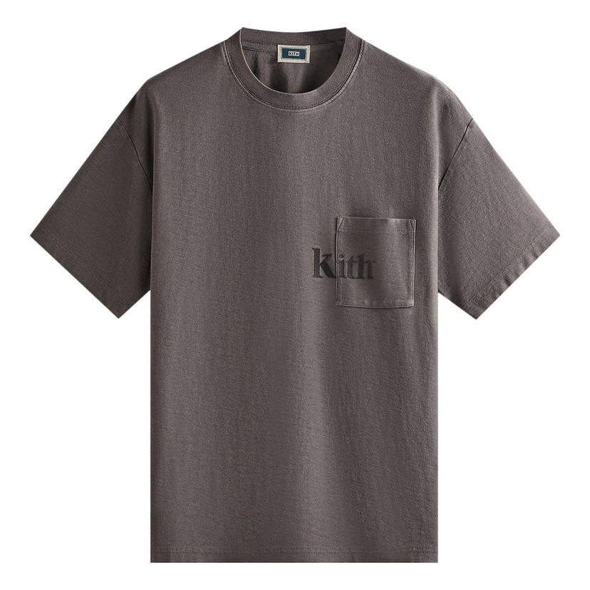 Majica kratkih rukava KITH KITH Quinn Tee With Pocket Siva | KHM030945-502