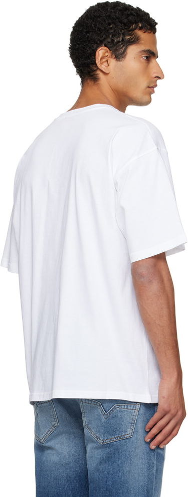 Majica kratkih rukava Diesel T-Boxt T-shirt with Eye Graphic Print Bijela | A19640-0PLAT-100, 2