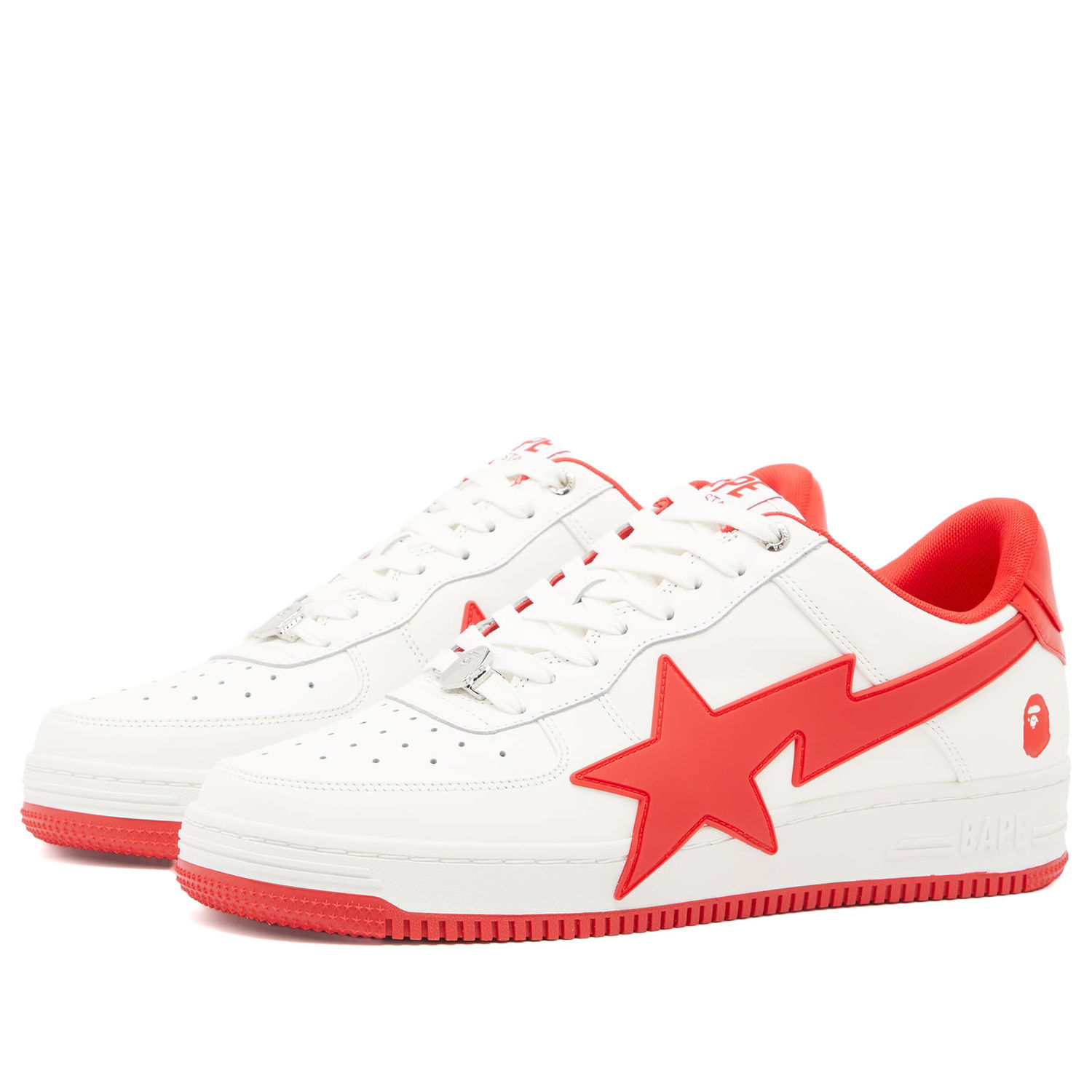 Tenisice i cipele BAPE A Bathing Ape Bape Sta OS in Red, Size UK 7 | END. Clothing Crvena | 001FWK201314M-RED, 0