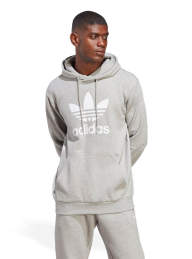 Dukserice adidas Originals Adicolor Classics Trefoil Siva | IA4884