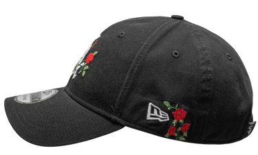 Kapa New Era Chicago White Sox New Era 9FORTY Flower Embroidered Adjustable Cap Crna | 60579746, 3