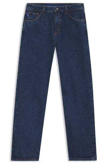 Jeans BOSS Relaxed Fit Jeans Plava | 50534157