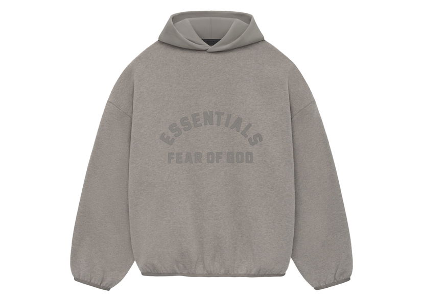Dukserice Fear of God Core Collection Nylon Fleece Hoodie Heather Grey/Dust Siva | 202SU244311F