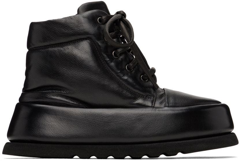 Odjeća Marsèll Marsèll Leather Boots Crna | MW7065