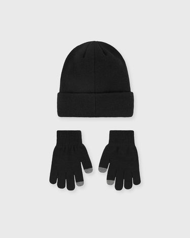 Rukavice Jordan Jordan Essentials Beanie and Gloves Set Crna | 9A0836-023, 2