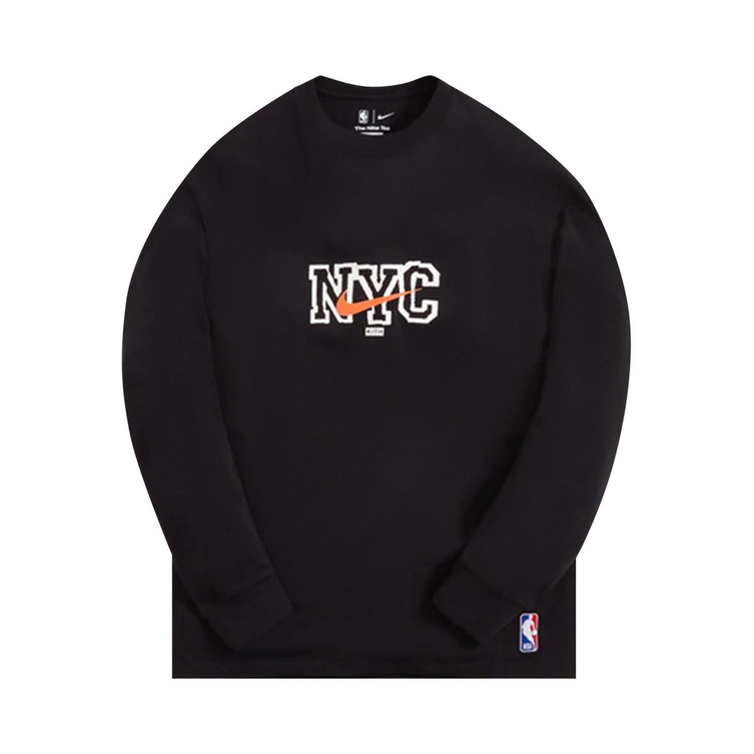 Majica kratkih rukava KITH & Nike For New York Knicks Tee Crna | DA1634 010, 1