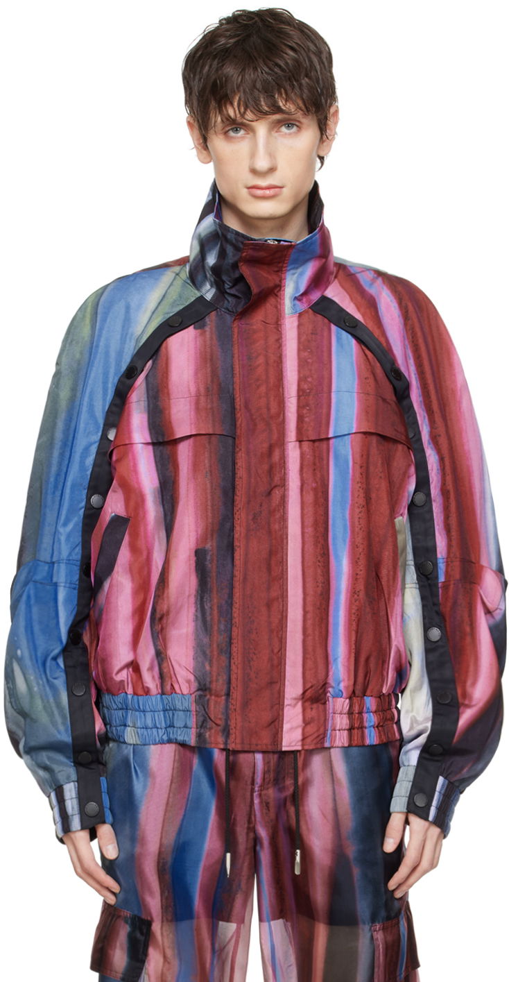 Bomber jakna Feng Chen Wang Feng Chen Wang Rainbow Track Jacket Višebojno | FUS17JK28