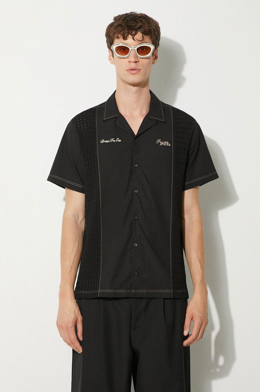 Košulja Filling Pieces Shirt Crna | 98733981861