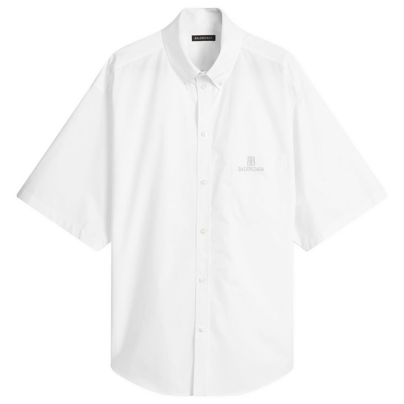 Košulja Balenciaga Balenciaga Fit Shirt, Size Large Bijela | 839213-TRM28-9000