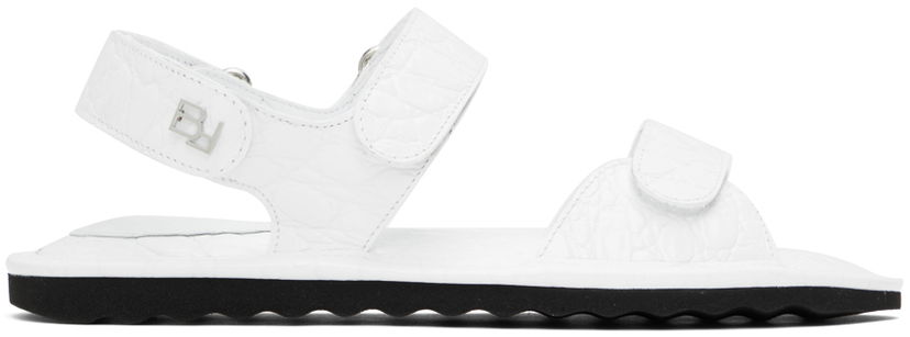 Čarape BY FAR BY FAR Gideon Sandals Bijela | 23CRGIDSOWCCE