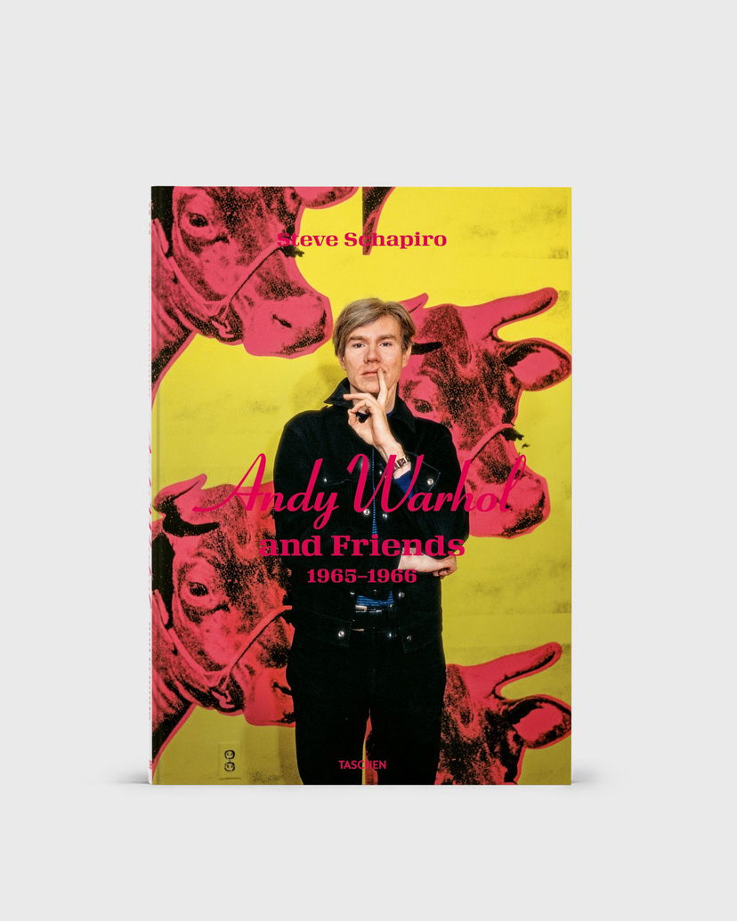 Knjiga i časopis TASCHEN Steve Schapiro. Andy Warhol and Friends Book Žuta | 978-3-8365-9917-7