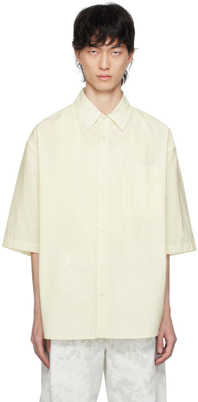 Košulja LEMAIRE Lemaire Double Pocket  Shirt Žuta | SH1079 LF1234