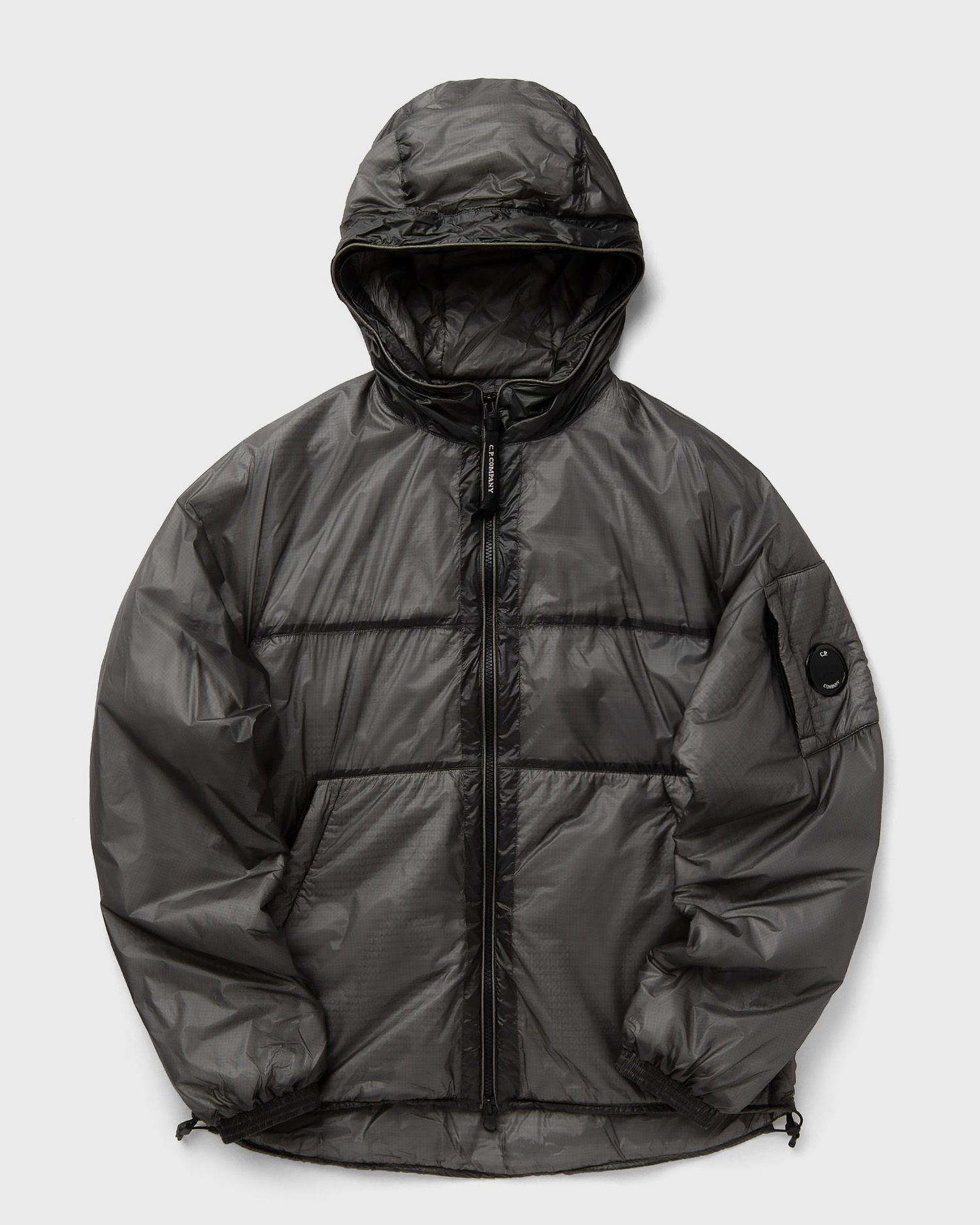 Pernata jakna C.P. Company C.P. Company Nada Shell PrimaLoft® Hooded Jacket Siva | 18CMOW033A006099U-935, 0