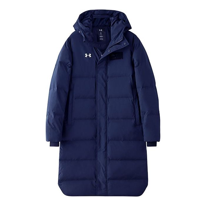 Pernata jakna Under Armour Long Puffer Jacket Plava | 21600802-408