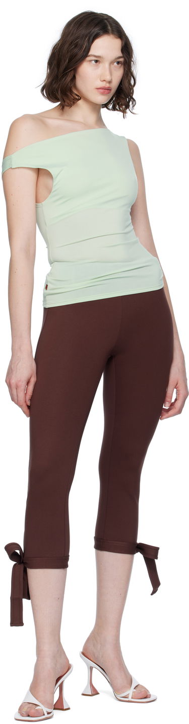 Tajice Miaou Miaou Emma Capri Short Leggings Smeđa | 1052PONCHO, 3