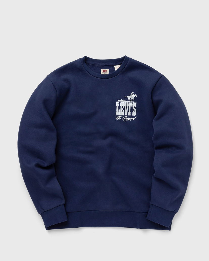 Dukserice Levi's Levis STANDARD GRAPHIC CREW Tamnoplava | 38423-0075