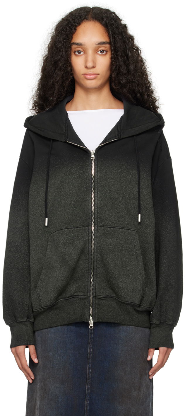 Dukserice Eckhaus Latta Hoodie Crna | 1103-EL-PF24-A -