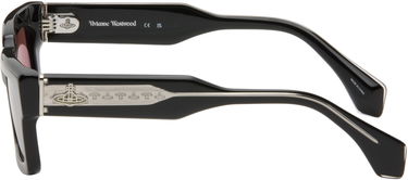 Sunčane naočale Vivienne Westwood Vivienne Westwood Rectangular Orb Sunglasses Crna | VW508900151, 2