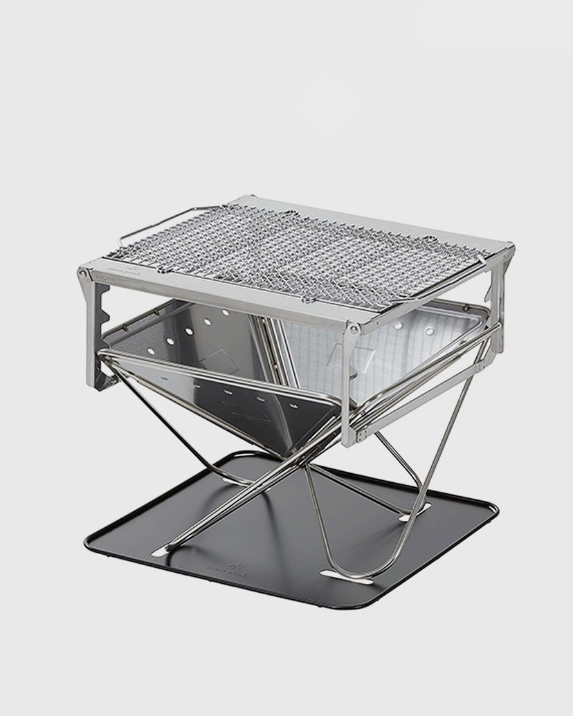 Gadget Snow Peak TAKIBI FIRE & GRILL LARGE STARTER SET Metalik | ST-032SETS