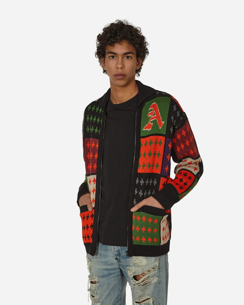 Džemper Awake NY Stadium Zip Sweater Crvena | AWK-FW23-KN001  MULTI