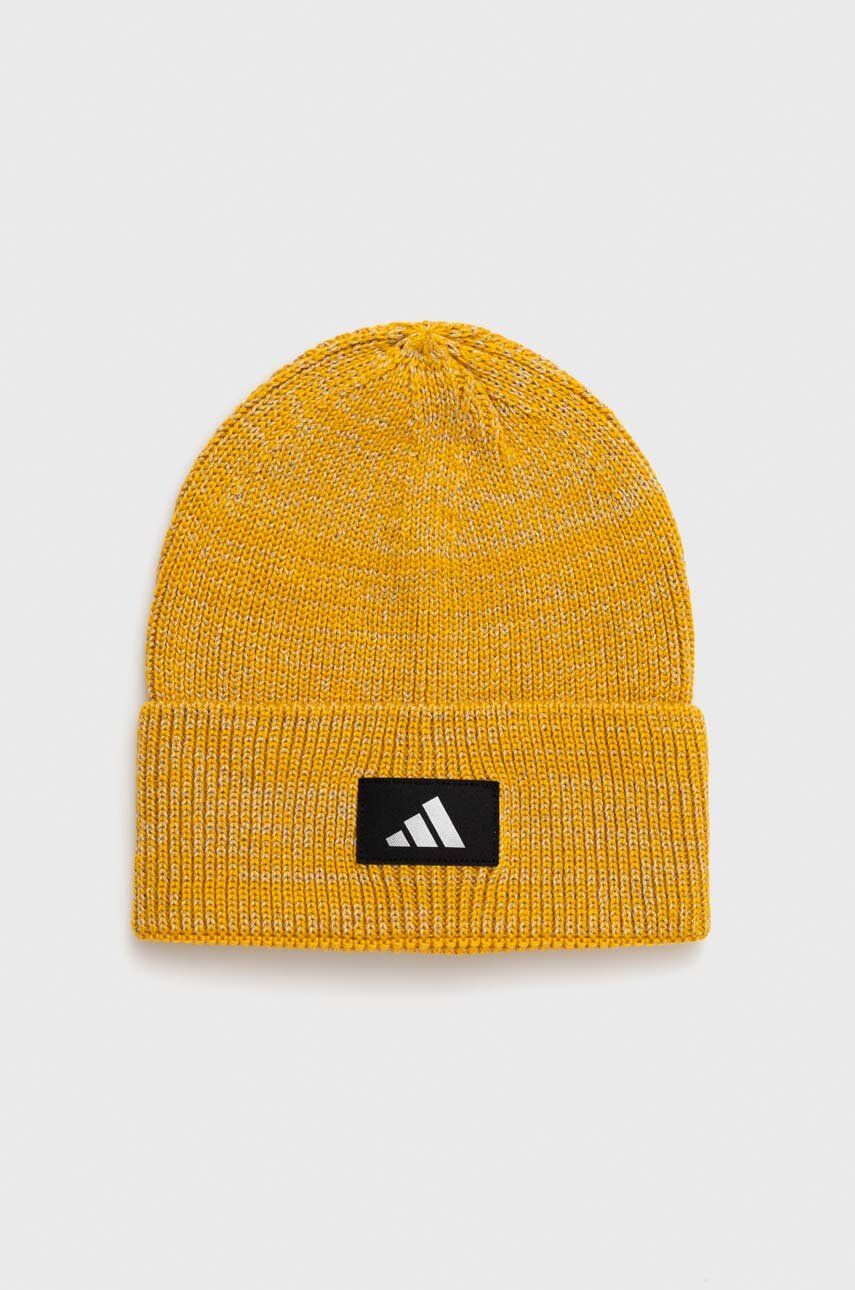 Kapica adidas Performance COLD.RDY Reflective Running Beanie Žuta | IM1213, 0