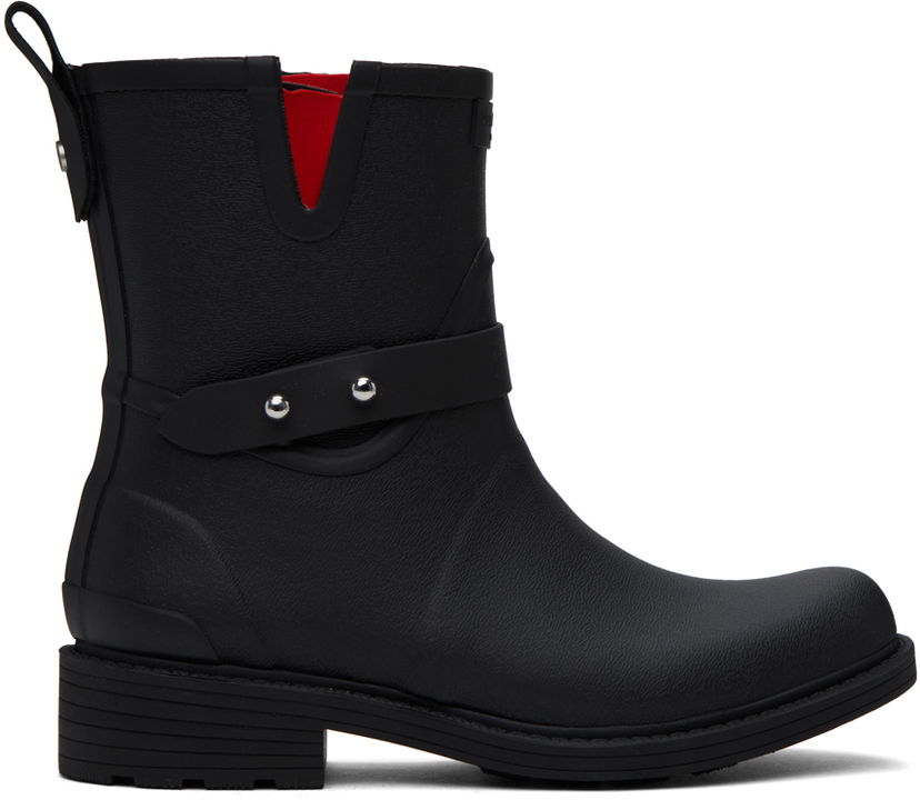 Odjeća rag & bone rag & bone Moto Rain Boots Crna | W255F181Z
