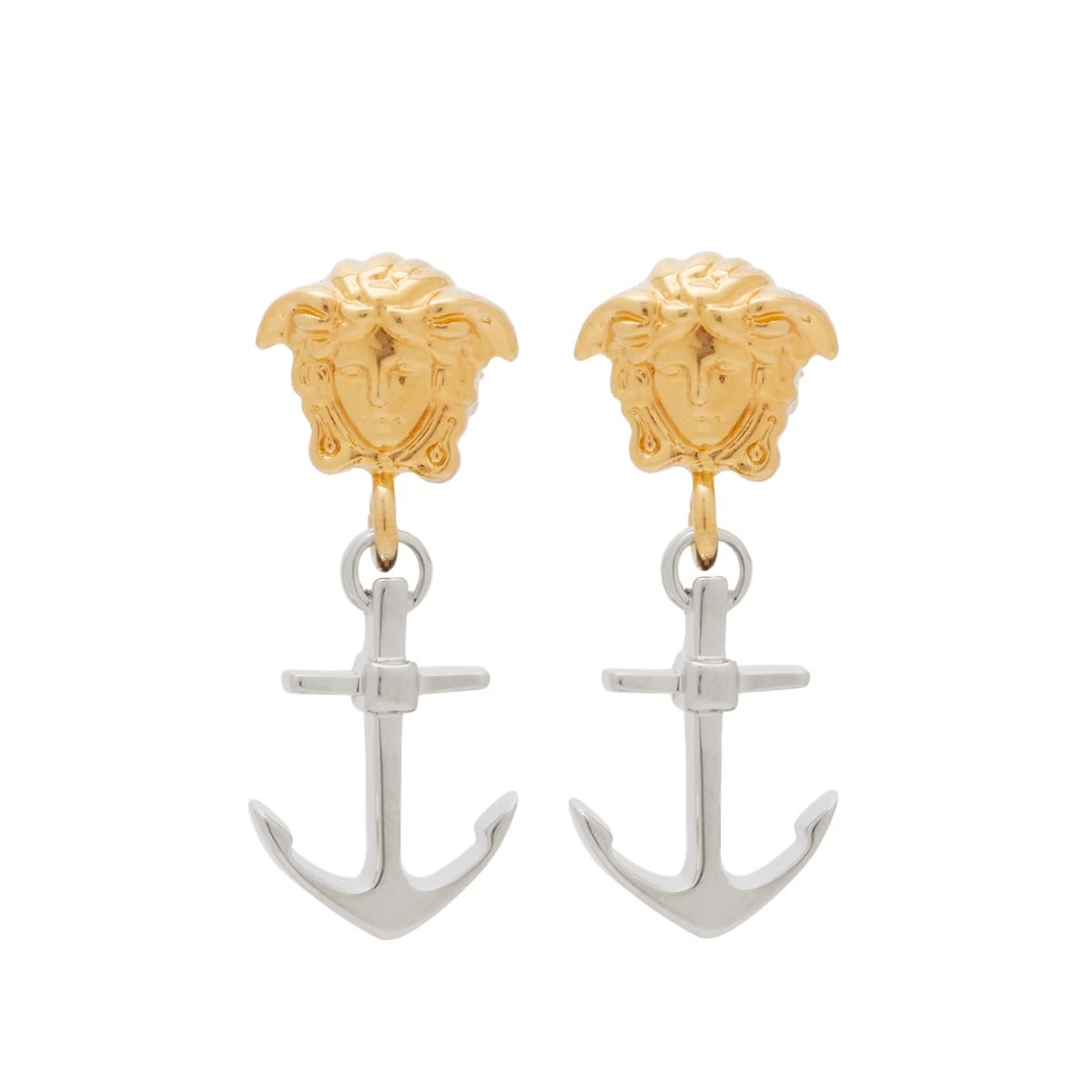 Naušnice Versace Anchor Medusa Earrings Bež | 1013815-1A00620-4J390, 0