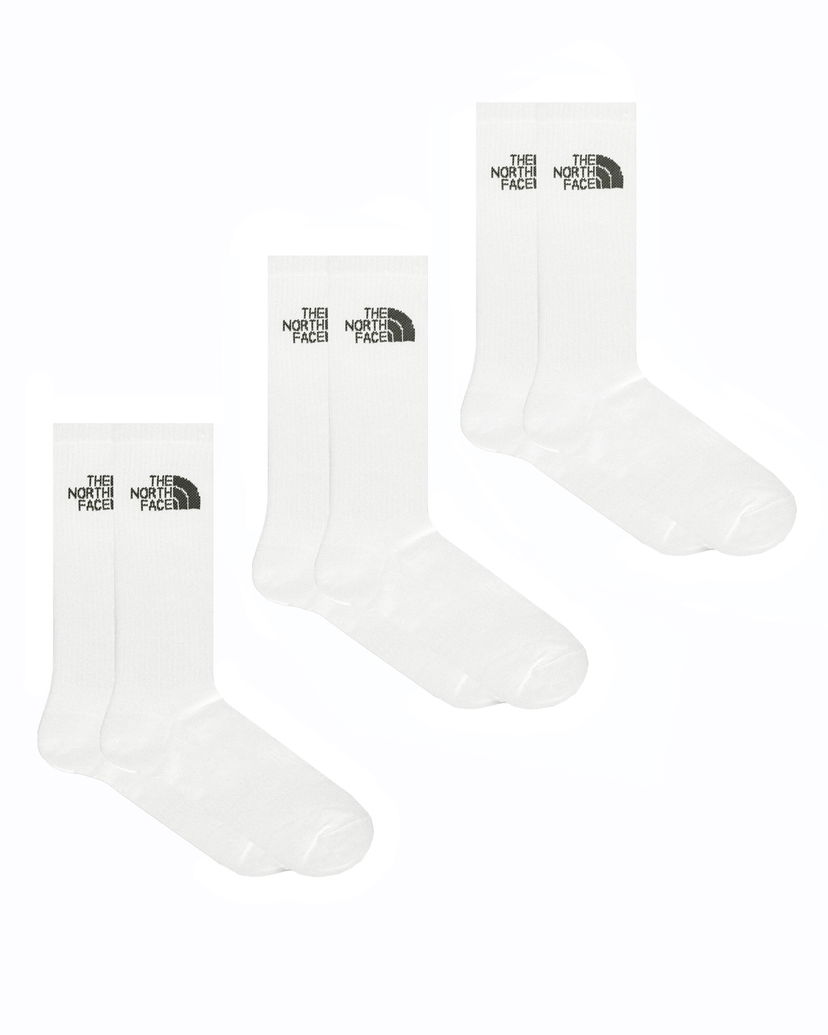 Čarape The North Face Multi Sport Cush Crew Sock 3-Pack Bijela | NF0A882HFN41