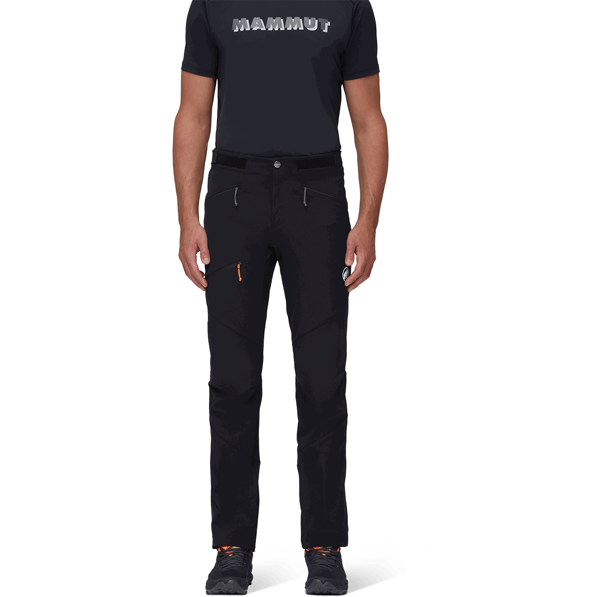 Hlače Mammut Taiss SO Softshell Pants Crna | 1021-00870-0001, 0