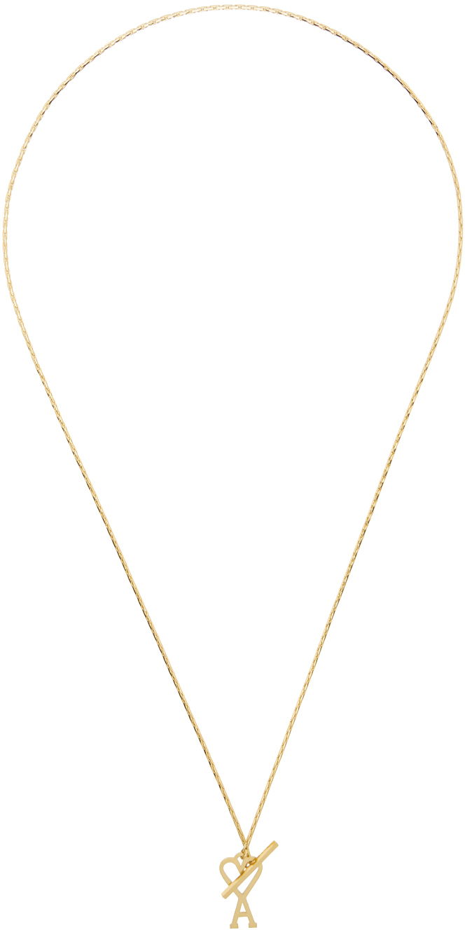 Ogrlica AMI Chain Necklace Bež | UJW916.361, 0