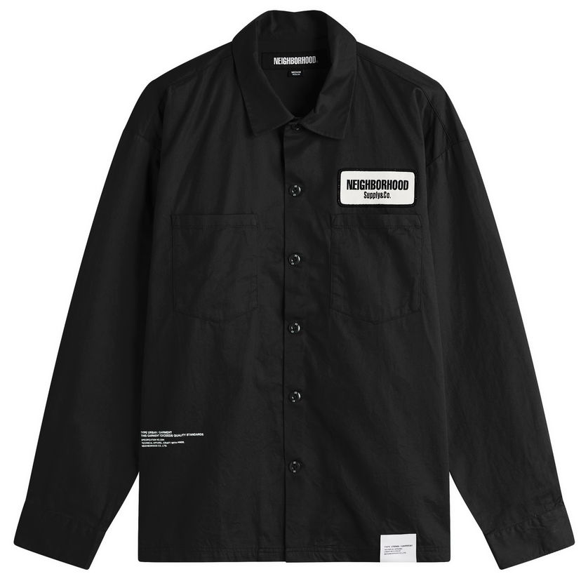 Košulja Neighborhood Classic Work Shirt Crna | 251TSNH-SHM03-BLK