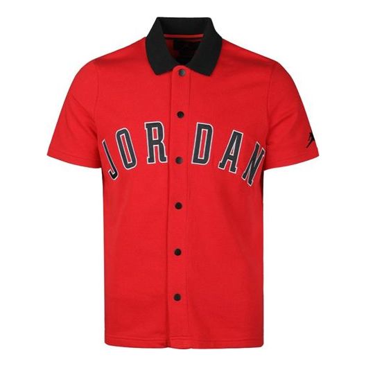 Polo majica Jordan Jordan DNA Distorted Basketball Short Sleeve Shirt Crvena | AJ1111-687, 0