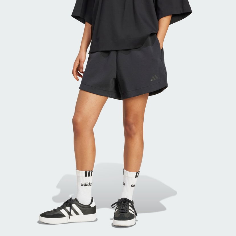 Kratke hlače adidas Performance ALL SZN Soft Lux Relaxed Fit Shorts Crna | JM3751