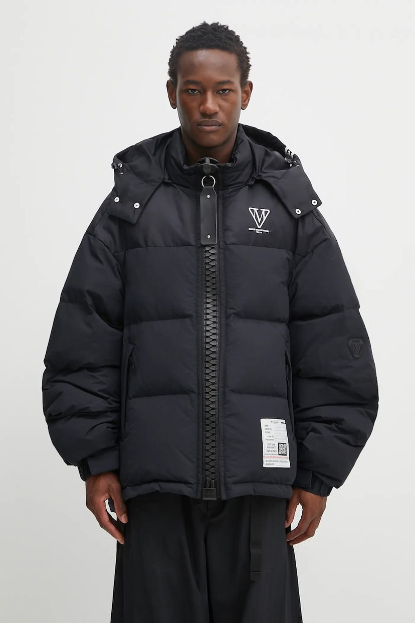 Pernata jakna Maison MIHARA YASUHIRO Maison MIHARA YASUHIRO Oversized Down Puffer Jacket Crna | J15BL141