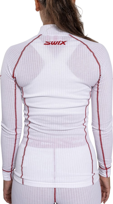 Majica kratkih rukava SWIX SWIX RaceX Classic Half Zip Top Bijela | 10111-23-00036, 2