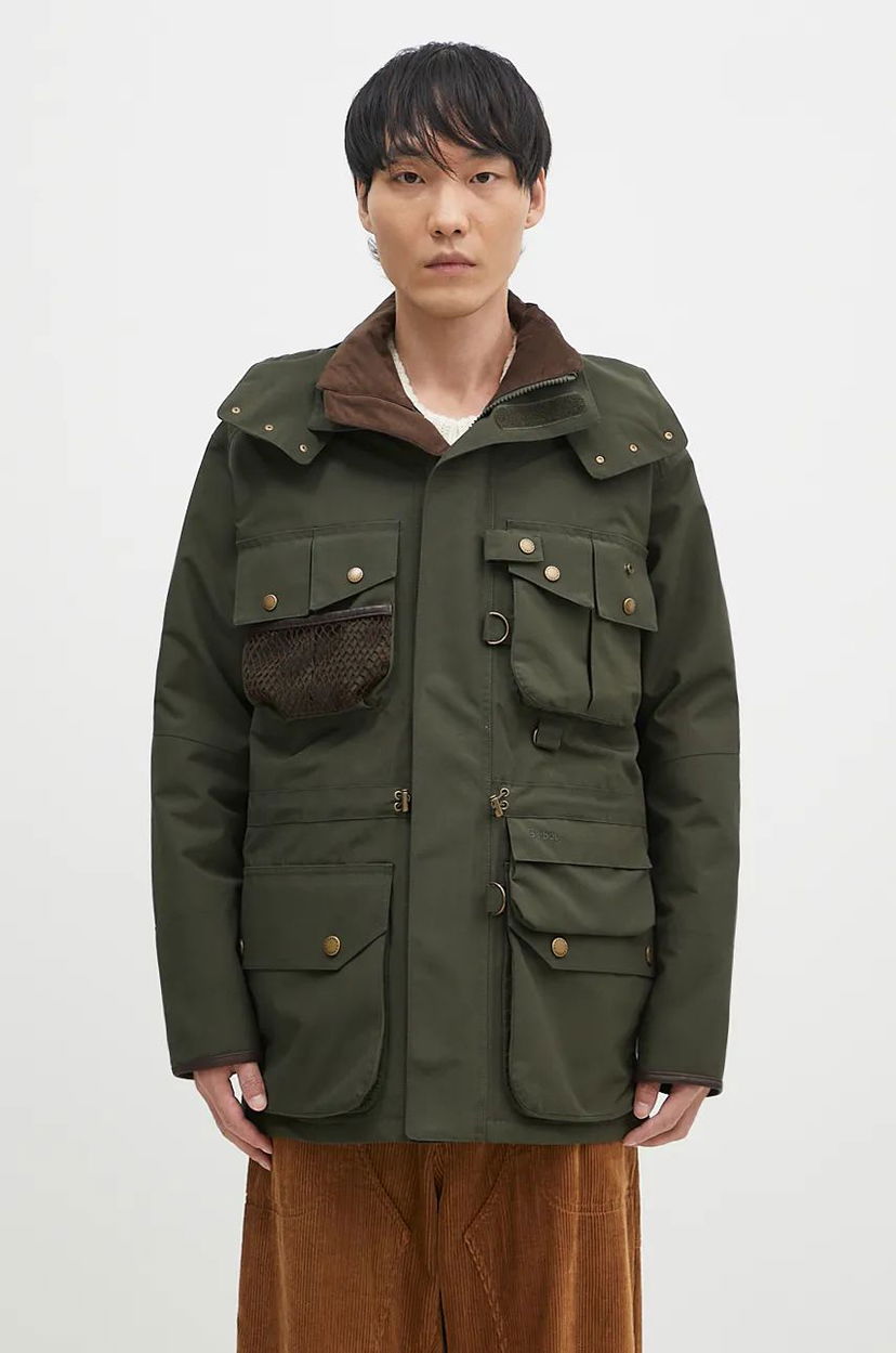 Kabanica Barbour Raincoat Dryfly Zelena | MWB1117