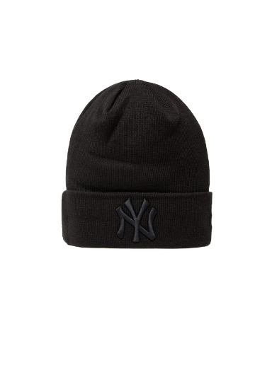 Kapica New Era MLB Essential Cuff Knit Beanie NY Crna | 12122729
