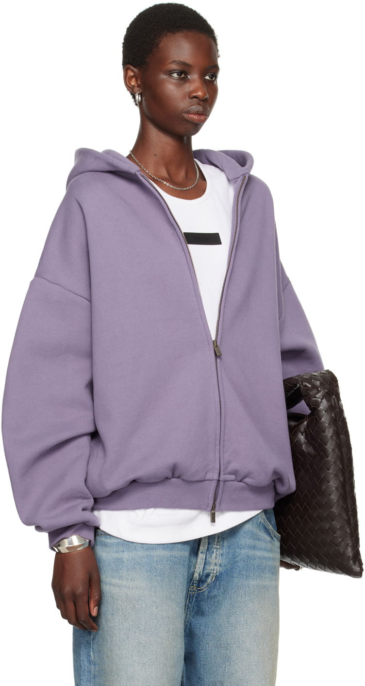 Dukserice Fear of God Designer Full-Zip Hoodie Ljubičasta | 192BT246247F, 1