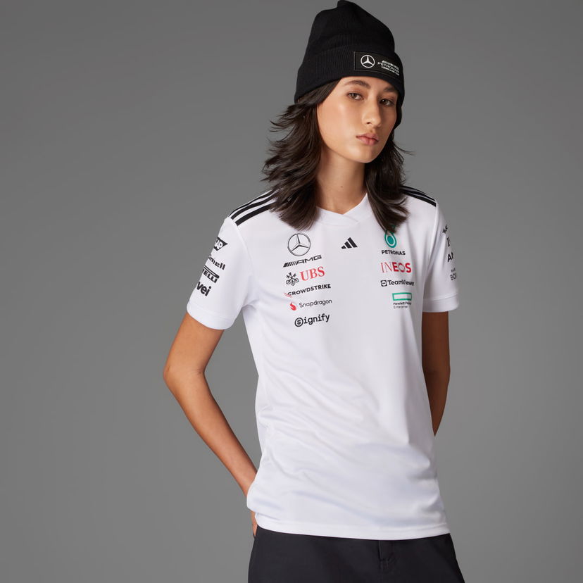 Majica kratkih rukava adidas Performance Mercedes-AMG Petronas Formula One Team Driver T-Shirt Bijela | JX5799