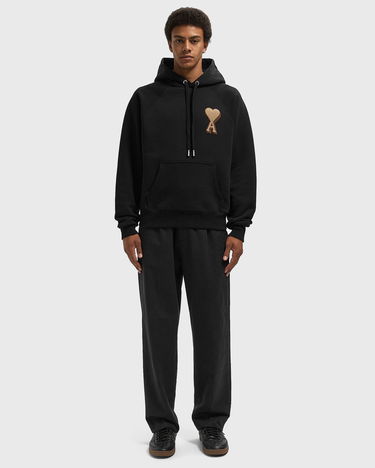 Dukserice AMI Hoodie with Patch Crna | USW770.747-001, 1