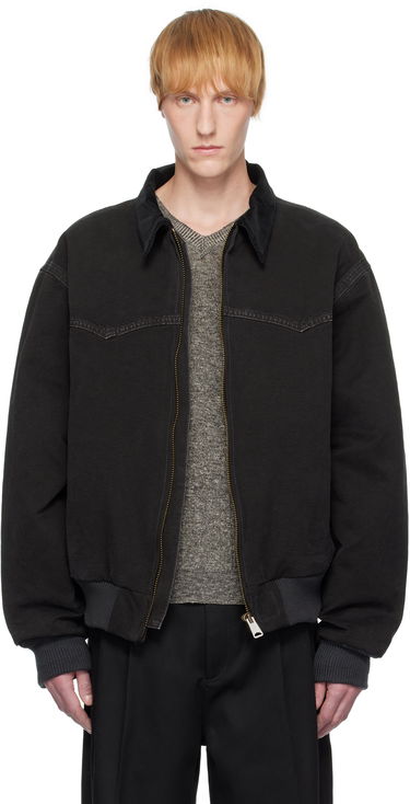 Jakna Maison Margiela Maison Margiela Yoke Caban Bomber Jacket Crna | S50AM0640 M35255, 0