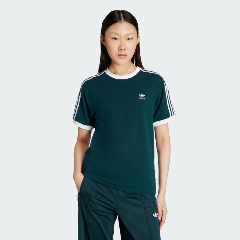 Majica kratkih rukava adidas Performance 3-Stripes T-Shirt Zelena | JY4855