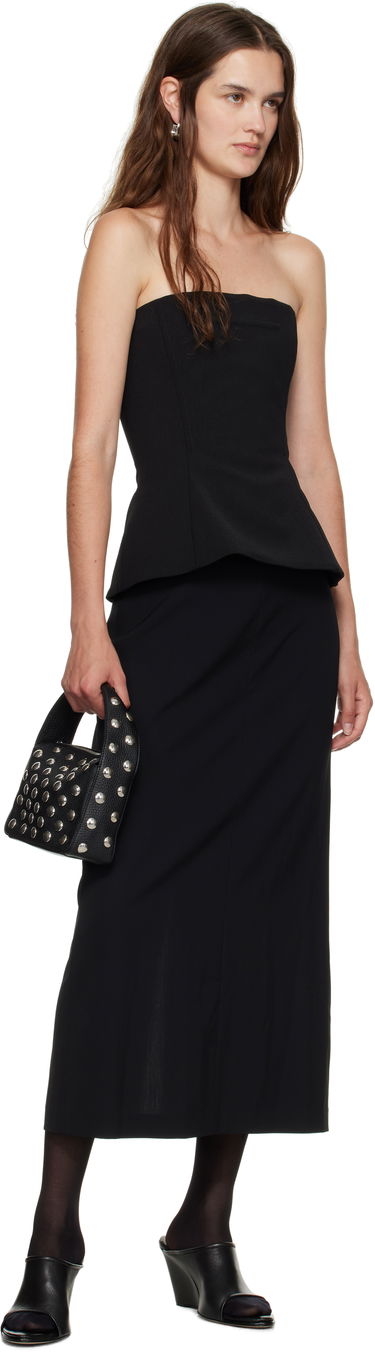 Crop top Jean Paul Gaultier Jean Paul Gaultier 'The Suit' Corset Top Crna | 25/03-W-TO337-W002-00, 3