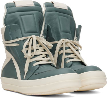 Tenisice i cipele Rick Owens Rick Owens Hollywood Geobasket Zelena | RU01E5894 LCO, 3