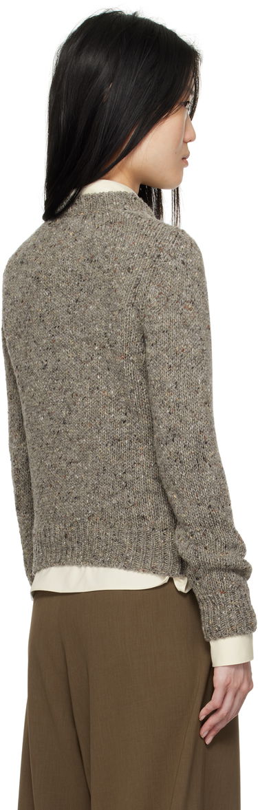 Džemper &Daughter &Daughter Arden Donegal Crewneck Sweater Siva | H2008M, 2